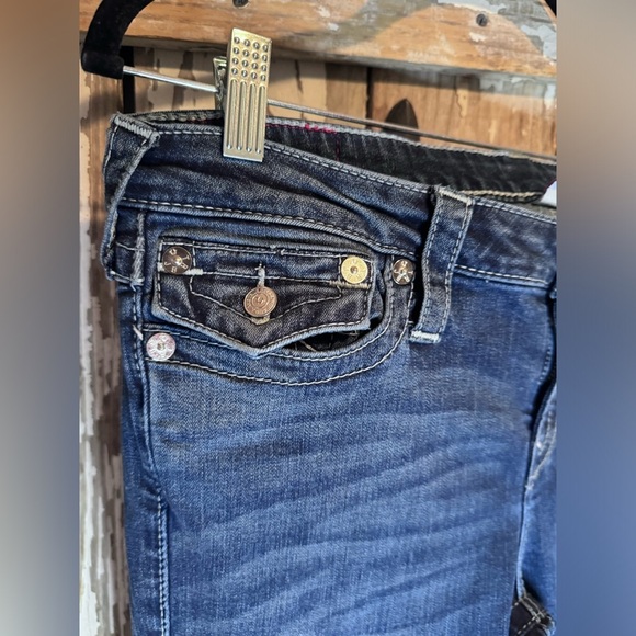 True Religion Slim Straight Size 31 inseam 28” - Picture 2 of 7